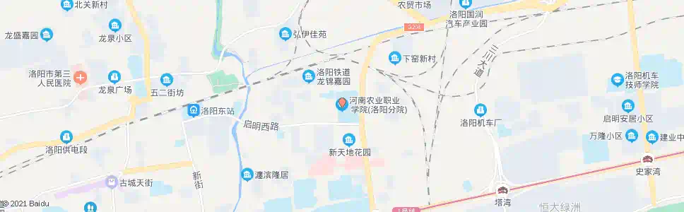 洛阳工农学校(招呼站)_公交站地图_洛阳公交_妙搜公交查询2025