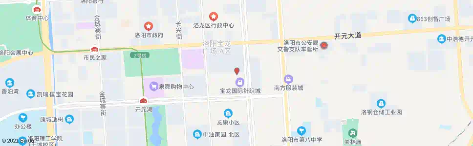 洛阳展览路广利街口东_公交站地图_洛阳公交_妙搜公交查询2025