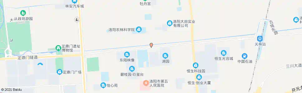 洛阳古城路长夏门街口_公交站地图_洛阳公交_妙搜公交查询2025