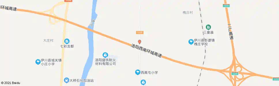 洛阳槐庄路口_公交站地图_洛阳公交_妙搜公交查询2025