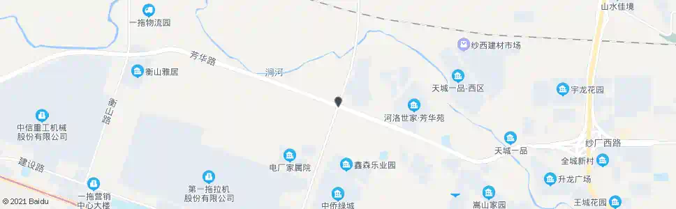洛阳芳华路华山路口_公交站地图_洛阳公交_妙搜公交查询2025