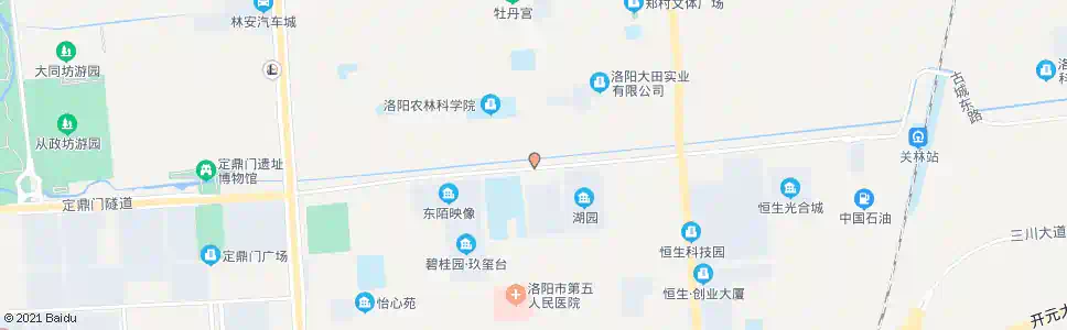 洛阳古城路长夏门街_公交站地图_洛阳公交_妙搜公交查询2025