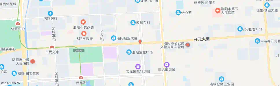 洛阳定鼎门街开元大道口_公交站地图_洛阳公交_妙搜公交查询2025