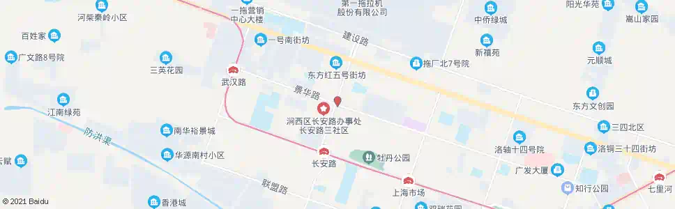洛阳长安路口景华路口_公交站地图_洛阳公交_妙搜公交查询2025