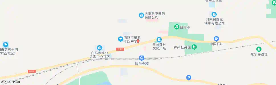洛阳白马寺镇政府_公交站地图_洛阳公交_妙搜公交查询2025