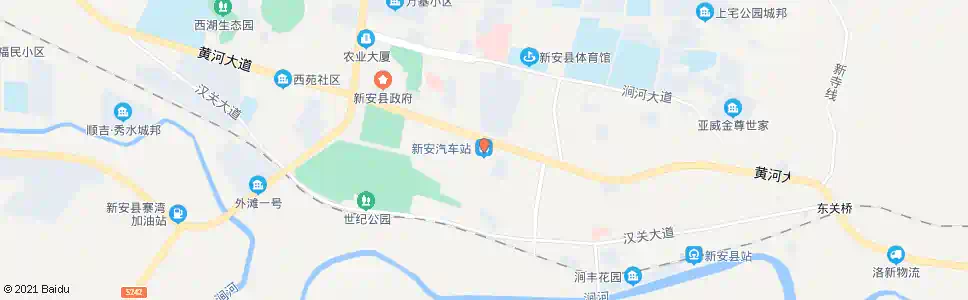 洛阳新安汽车站(招呼站)_公交站地图_洛阳公交_妙搜公交查询2025