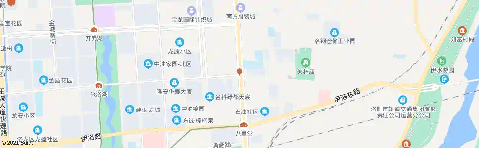 洛阳龙门大道关林路口(关林庙西)_公交站地图_洛阳公交_妙搜公交查询2025