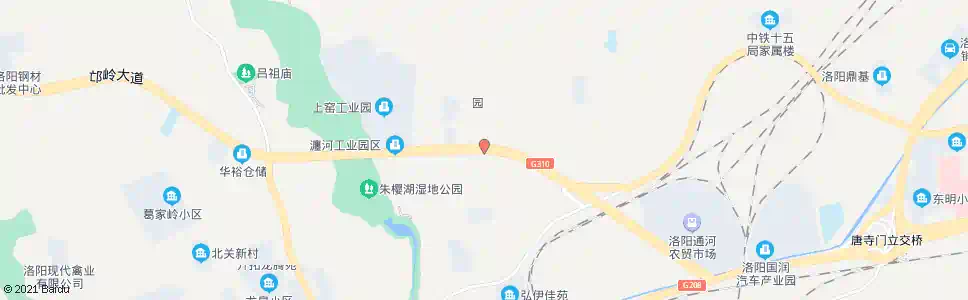 洛阳三一零国道龙光路口_公交站地图_洛阳公交_妙搜公交查询2025