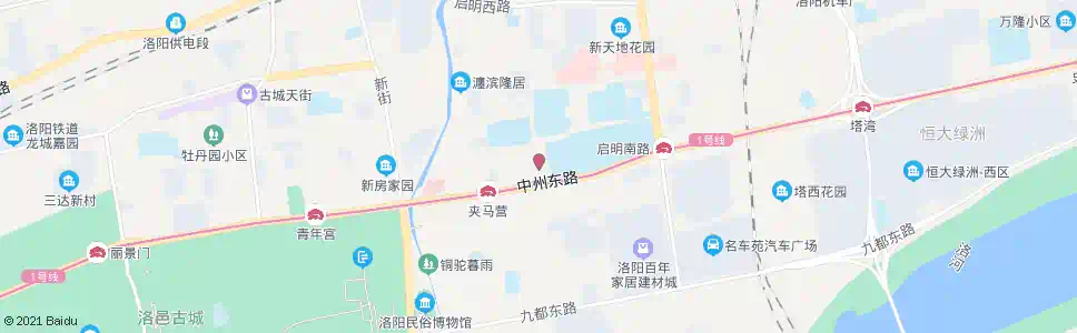 洛阳夹马营路中州东路口_公交站地图_洛阳公交_妙搜公交查询2025