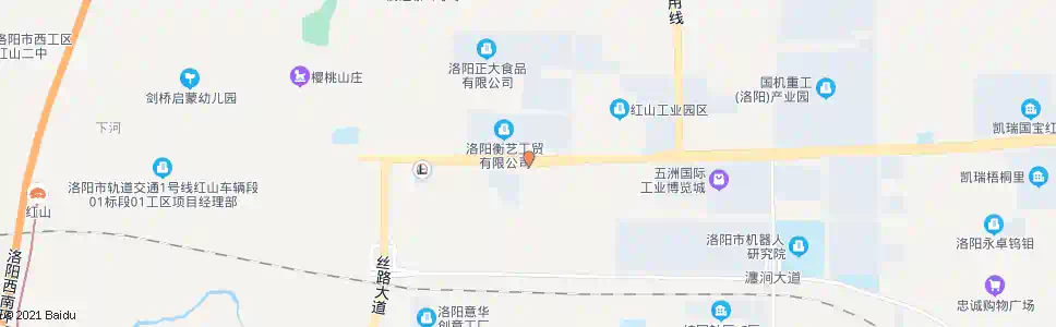 洛阳三一零国道小浪底专用线西_公交站地图_洛阳公交_妙搜公交查询2025