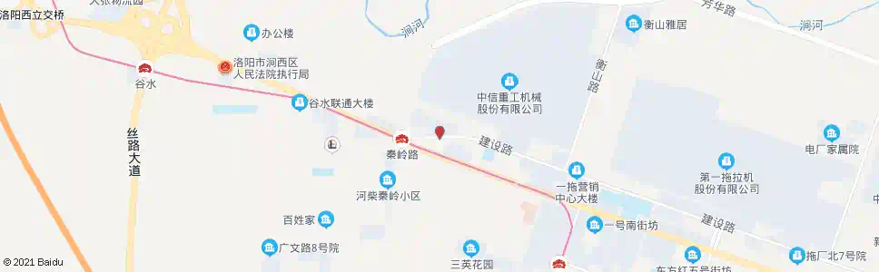 洛阳建设路中州西路口_公交站地图_洛阳公交_妙搜公交查询2025