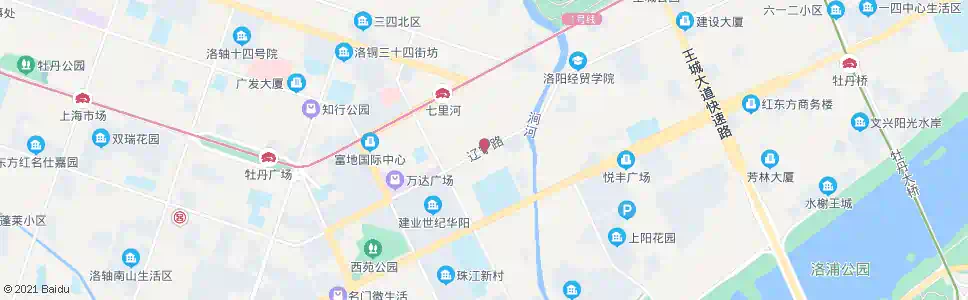 洛阳辽宁路黄河路口_公交站地图_洛阳公交_妙搜公交查询2025