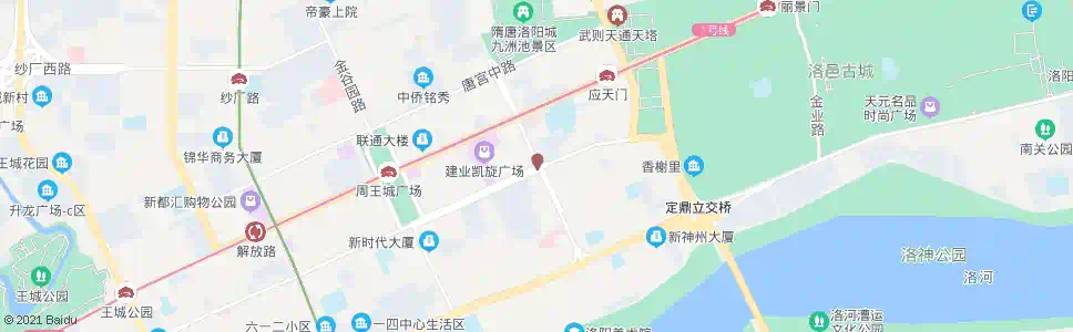 洛阳玻璃厂路凯旋东路口北_公交站地图_洛阳公交_妙搜公交查询2025