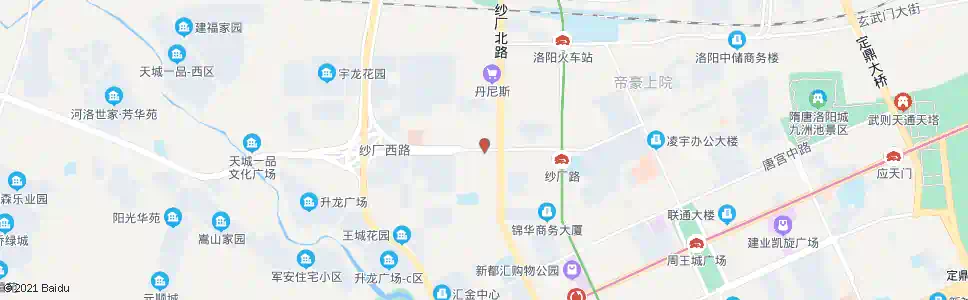 洛阳纱厂路口西_公交站地图_洛阳公交_妙搜公交查询2025
