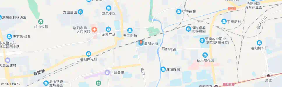 洛阳瀍河桥东_公交站地图_洛阳公交_妙搜公交查询2025