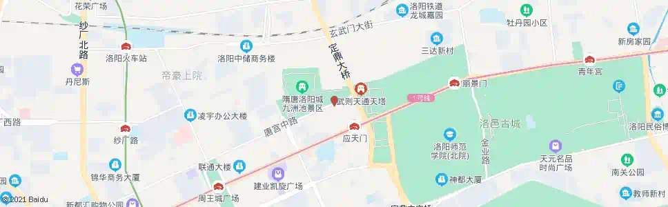 洛阳唐宫中路宫隅路口_公交站地图_洛阳公交_妙搜公交查询2025