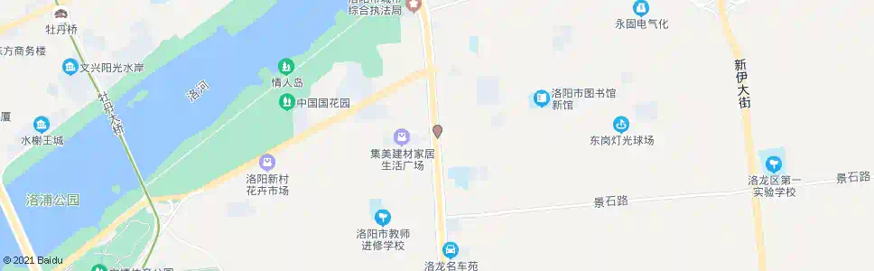 洛阳龙门大道学院路口_公交站地图_洛阳公交_妙搜公交查询2025