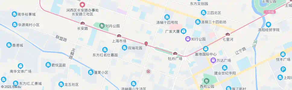 洛阳天津路西宁路口_公交站地图_洛阳公交_妙搜公交查询2025