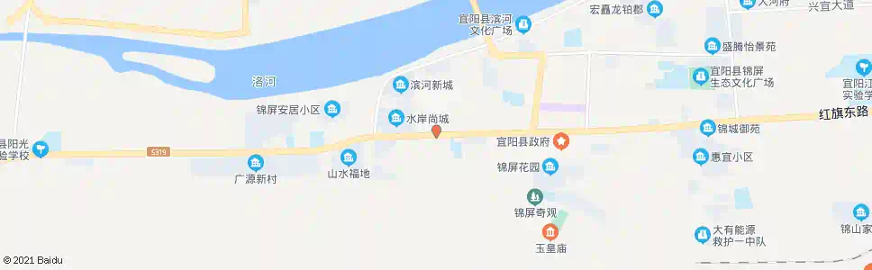 洛阳新安二高(招呼站)_公交站地图_洛阳公交_妙搜公交查询2025