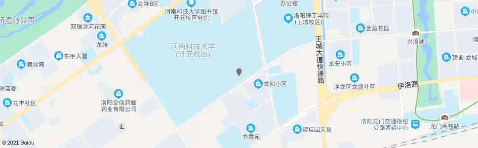 洛阳河科大一附院新区医院(龙和小区)_公交站地图_洛阳公交_妙搜公交查询2025