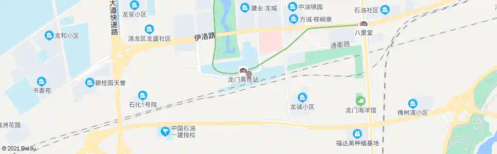 洛阳高铁龙门站_公交站地图_洛阳公交_妙搜公交查询2025