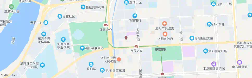 洛阳通济街开元大道口北_公交站地图_洛阳公交_妙搜公交查询2025