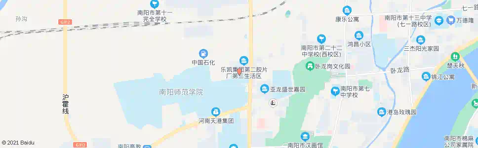 南阳二胶厂三区_公交站地图_南阳公交_妙搜公交查询2025