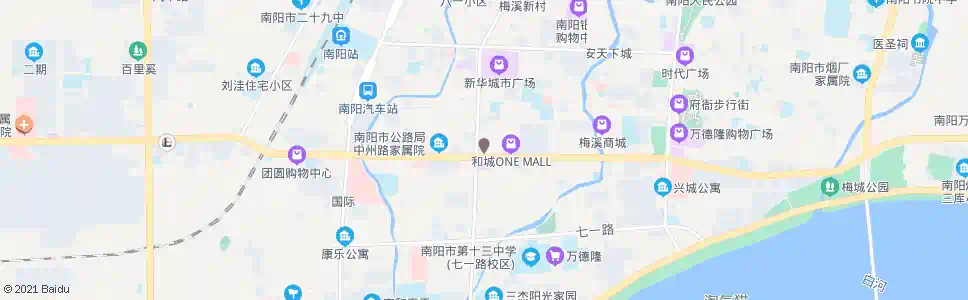 南阳南都宾馆3_公交站地图_南阳公交_妙搜公交查询2025