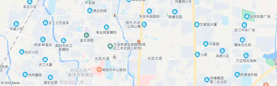 南阳宝莱生活广场_公交站地图_南阳公交_妙搜公交查询2025