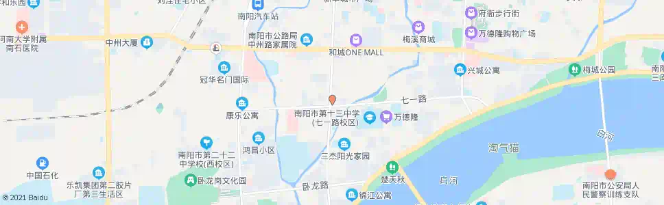 南阳锦湖电脑市场2_公交站地图_南阳公交_妙搜公交查询2025