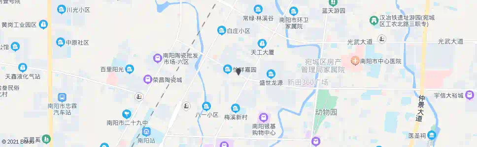 南阳建设路工业路口_公交站地图_南阳公交_妙搜公交查询2025