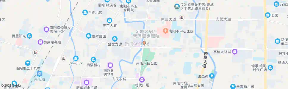 南阳丽都花园酒店2_公交站地图_南阳公交_妙搜公交查询2025