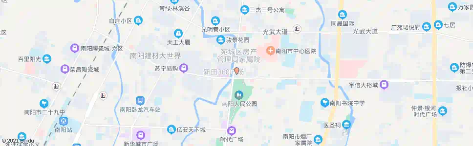 南阳丽都花园酒店(东)_公交站地图_南阳公交_妙搜公交查询2025