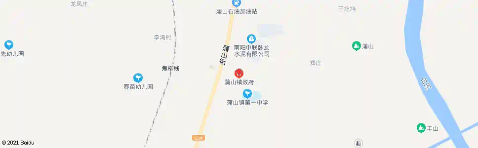 南阳蒲山镇政府_公交站地图_南阳公交_妙搜公交查询2025