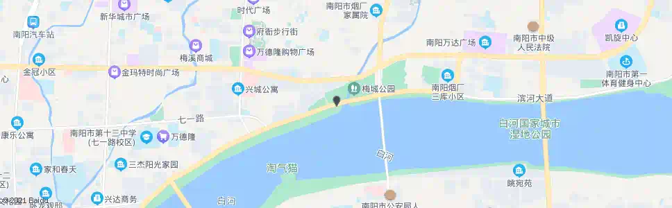 南阳温凉河桥_公交站地图_南阳公交_妙搜公交查询2025