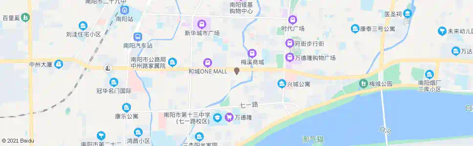 南阳卧龙区委_公交站地图_南阳公交_妙搜公交查询2025