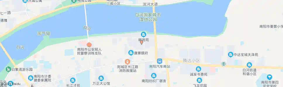 南阳白河花园公寓_公交站地图_南阳公交_妙搜公交查询2025