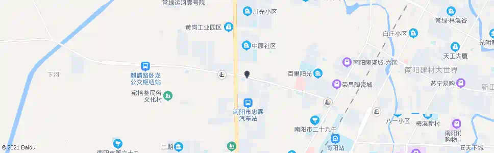 南阳麒麟路口_公交站地图_南阳公交_妙搜公交查询2025