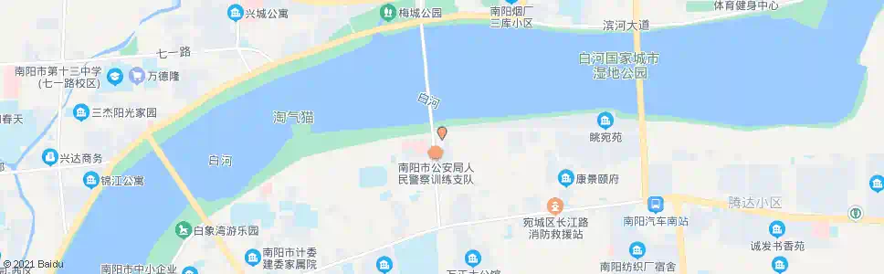 南阳政法干校_公交站地图_南阳公交_妙搜公交查询2025