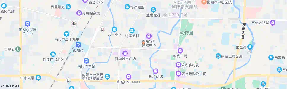南阳文化路新华路口_公交站地图_南阳公交_妙搜公交查询2025