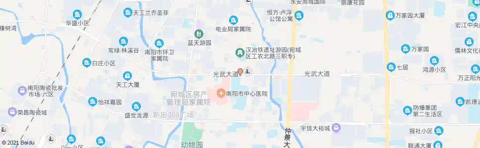 南阳工农路口(天山路)_公交站地图_南阳公交_妙搜公交查询2025