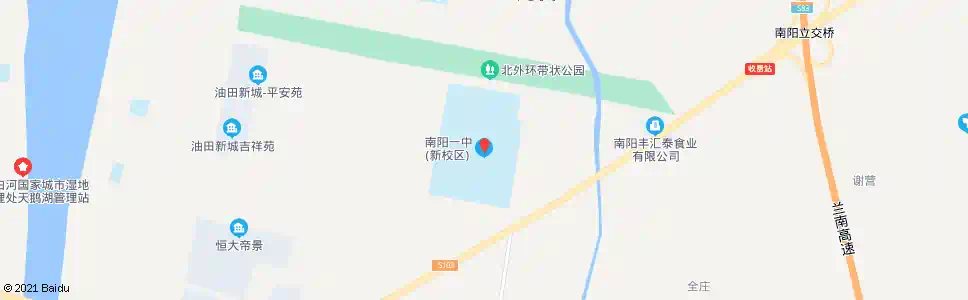 南阳市一中_公交站地图_南阳公交_妙搜公交查询2025