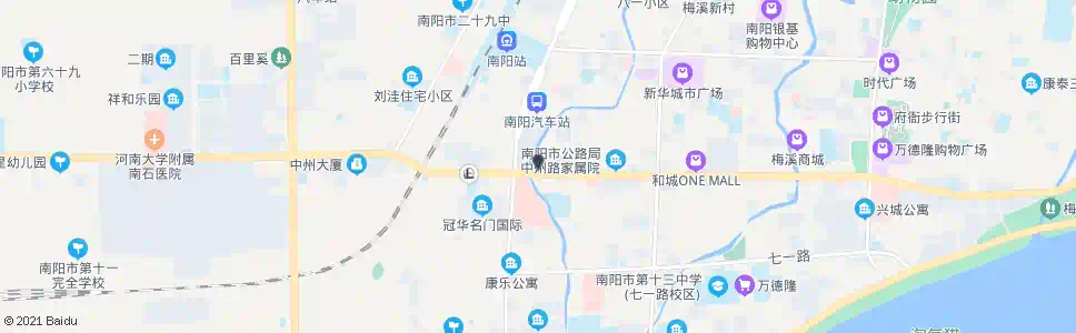 南阳卧龙区第一医院_公交站地图_南阳公交_妙搜公交查询2025