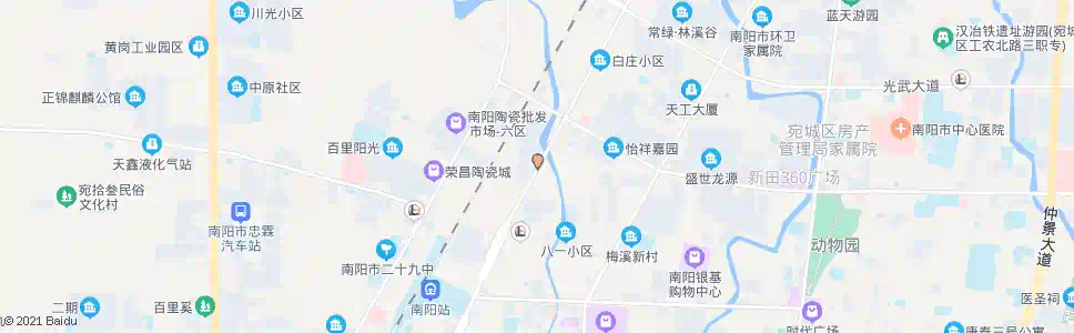 南阳我爱我家商贸城_公交站地图_南阳公交_妙搜公交查询2025