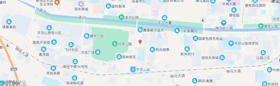平顶山总医院_公交站地图_平顶山公交_妙搜公交查询2025