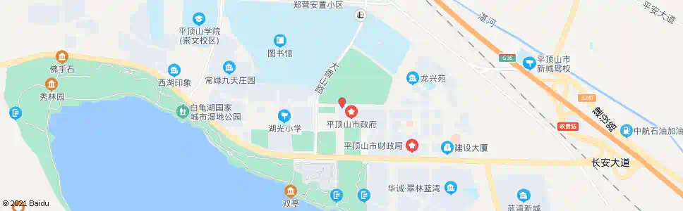 平顶山祥云公园(市政大厦北门)_公交站地图_平顶山公交_妙搜公交查询2025