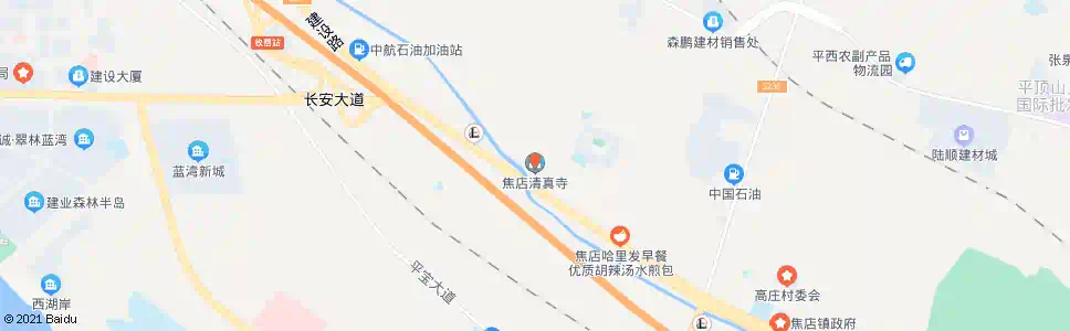 平顶山焦店清真寺_公交站地图_平顶山公交_妙搜公交查询2025