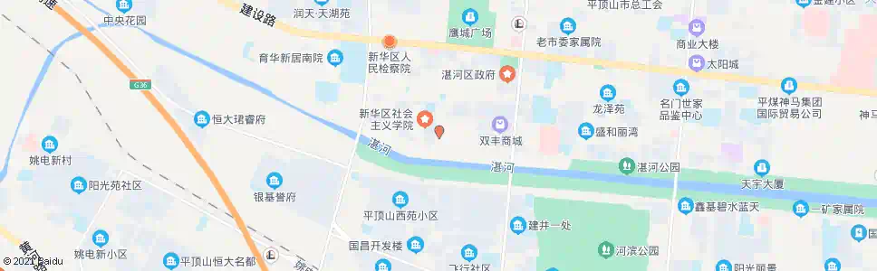 平顶山职防院_公交站地图_平顶山公交_妙搜公交查询2025