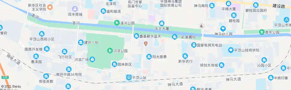 平顶山平高社区西门_公交站地图_平顶山公交_妙搜公交查询2025