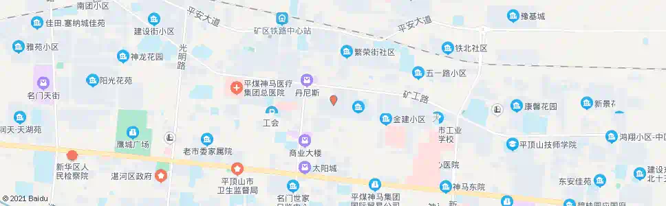 平顶山矿开路口_公交站地图_平顶山公交_妙搜公交查询2025